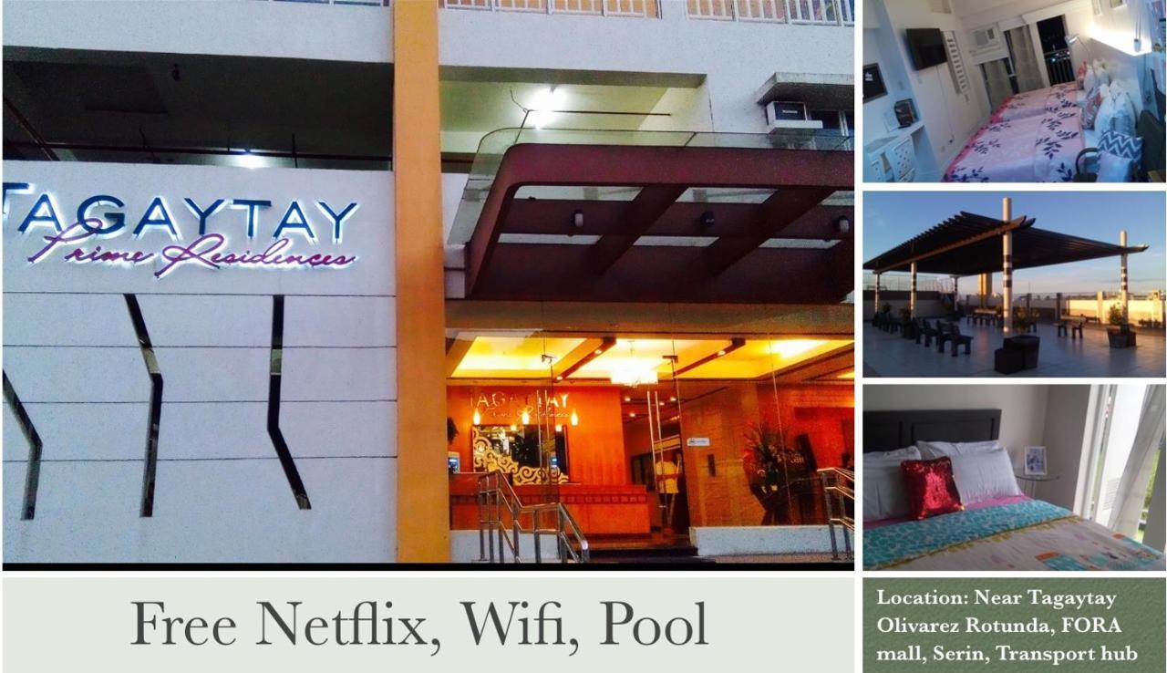 טגאיטאי Mary'S Crib Cityland Prime Tagaytay With Free Wifi & Swimming מראה חיצוני תמונה